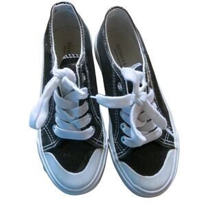 ROEBUCK and Co Maisy Tennis Shoes Sneakers Youth Size 13M Black Sparkles Low Top